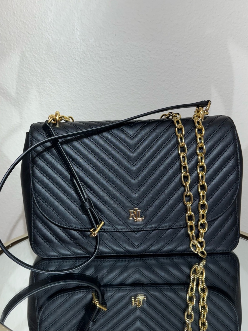 Lauren Ralph Lauren
Leather crossbody bag
Very good condition
Black, Leather